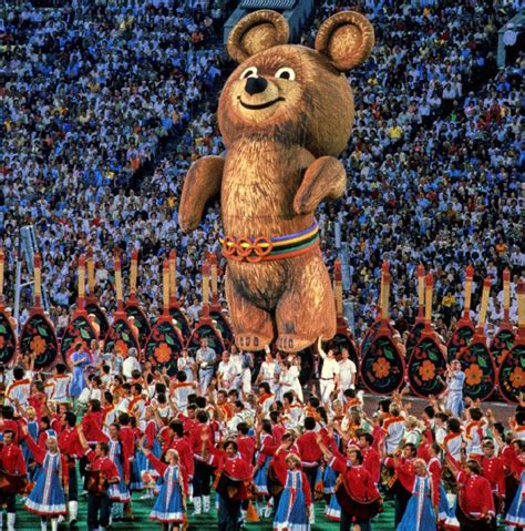 Official mascot of the 1980 olympics